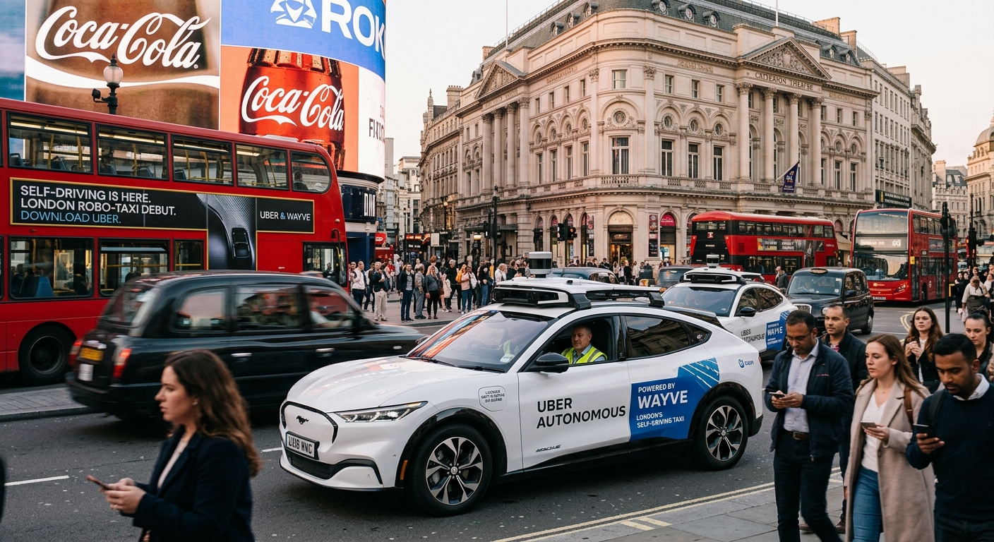 London robotaxi debut 3rd september